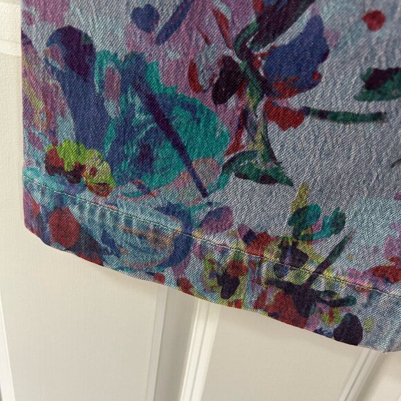 The Denim Colette Cropped Wide-Leg Jeans (Size 28) - Picture 6 of 11